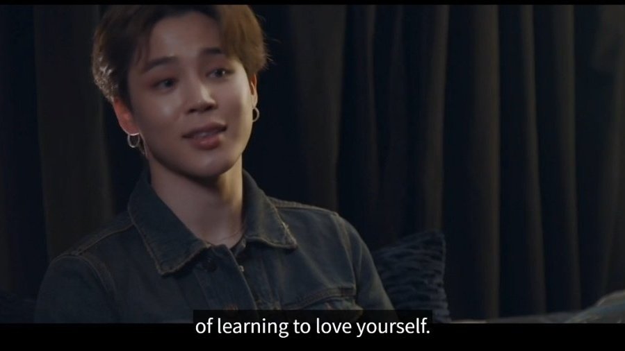 Must start this thread with how jimin is teaching us how to love yourself
