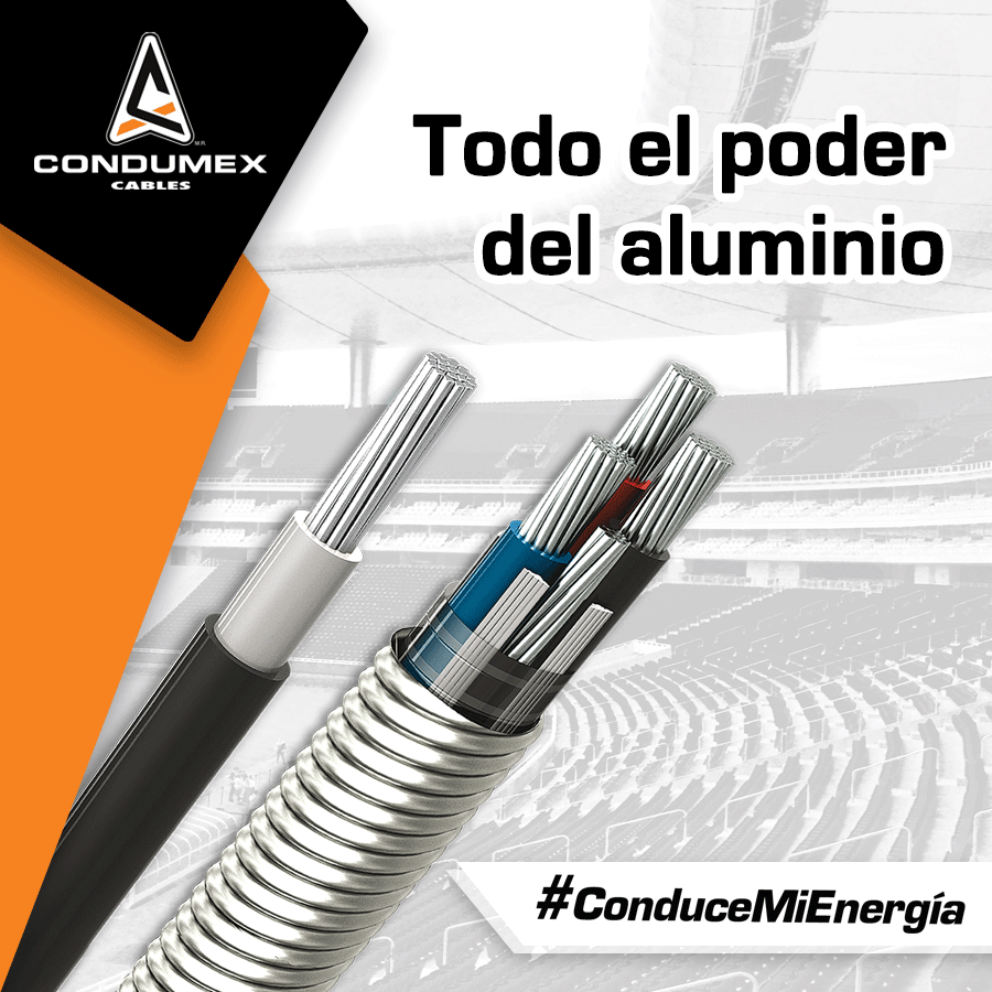 condumex_cables's tweet photo. Conoce nuestros cables de aluminio Serie 8000, ideales como conductores de acometida de tipo aéreo o subterráneo. #Condumex #ConduceMiEnergía #Cables #CablesDeAluminio #Serie8000 https://t.co/yzTMY1RQLJ