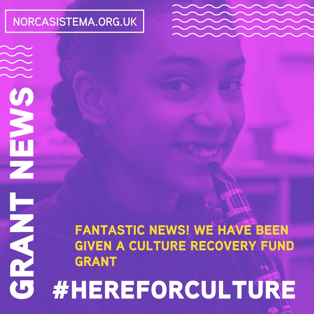 NorfCommArts's tweet photo. We’re thrilled to announce that we have successfully secured support from the #CultureRecoveryFund for our work over the next six months. Vital support at a difficult time. Thanks to #HereForCulture; @DCMS;@hmtreasury;@ace_national https://t.co/PtPm4HhWs4
