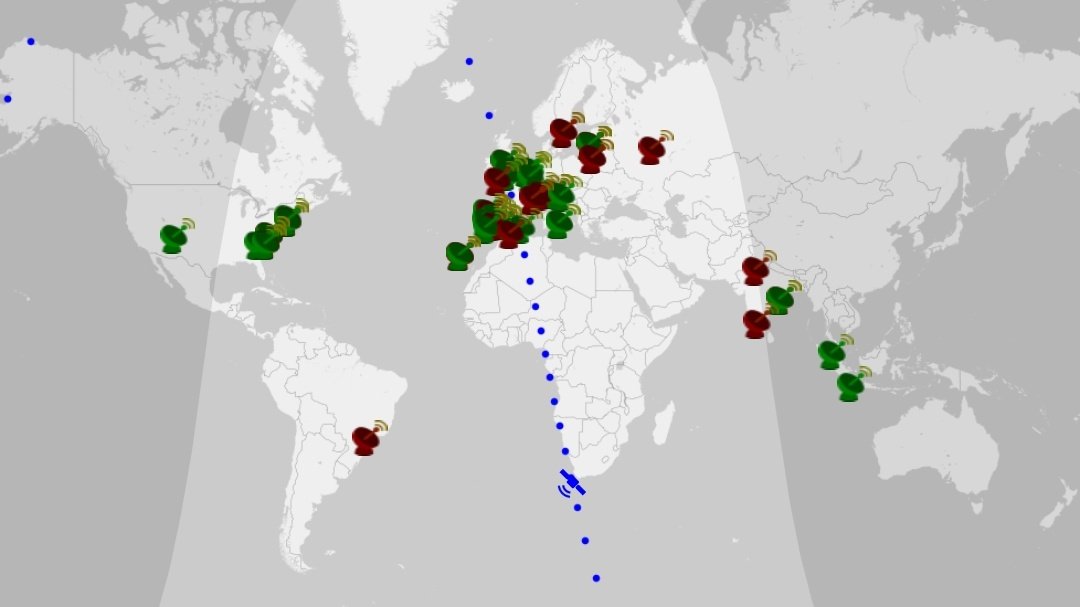 G4lile0's tweet photo. Éxito en comunicaciones por 🛰️ a miles de Km con receptores 📡 de 20$ incluso bajo techo. 🤯
Probado el concepto de @FossaSys para la democratización del espacio gracias a la magia de #LoRa
Únete a la red global de estaciones 📡📡🗺️
https://t.co/NscJAj4oZM
#opensource #iot https://t.co/FOKIi8Zrvk
