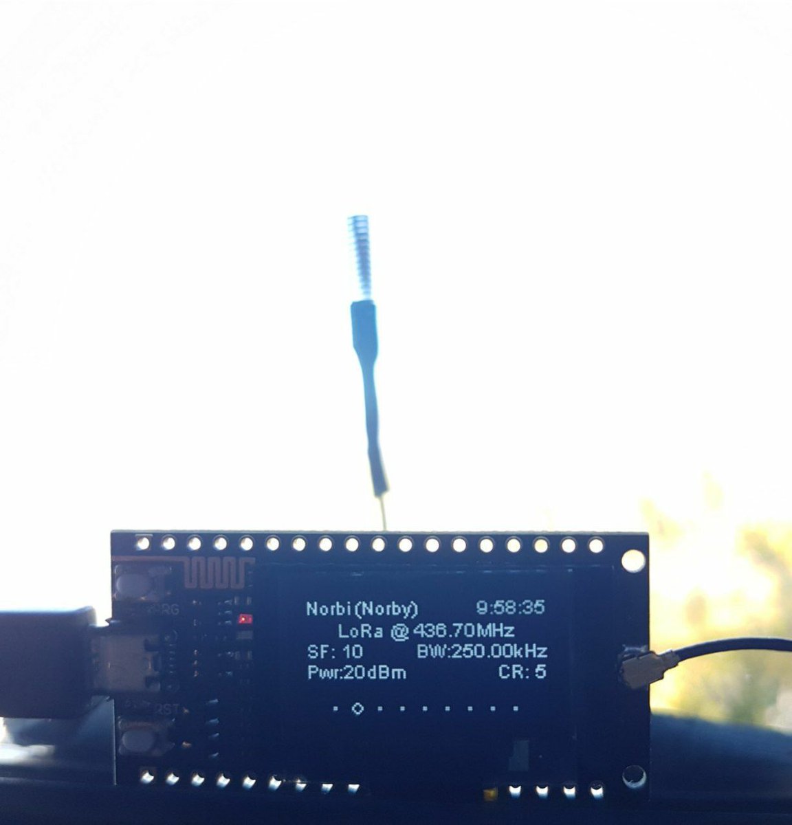 G4lile0's tweet photo. Éxito en comunicaciones por 🛰️ a miles de Km con receptores 📡 de 20$ incluso bajo techo. 🤯
Probado el concepto de @FossaSys para la democratización del espacio gracias a la magia de #LoRa
Únete a la red global de estaciones 📡📡🗺️
https://t.co/NscJAj4oZM
#opensource #iot https://t.co/FOKIi8Zrvk