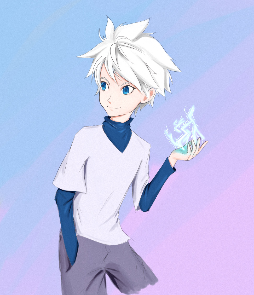Im sorry iv just dissapeared!! Life being chas and pretty sucky lately. Iv been working on art but just havent posted any lol and have a ton of incomplete works. But anyways heres my baby boi Killua. Would risk it all for this lad 
#hxh #hunterxhunter #fanart #killua #animeart