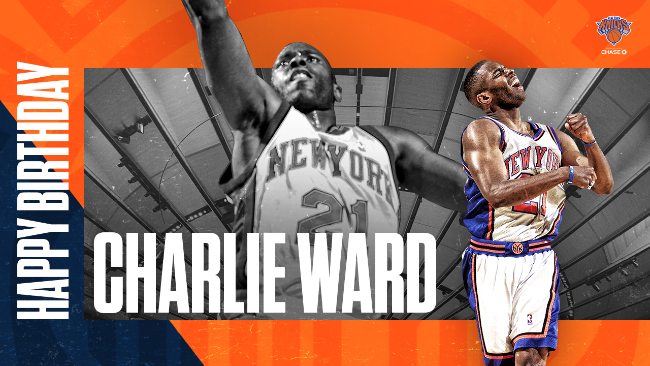 Join us in wishing a Happy Birthday to Charlie Ward! 