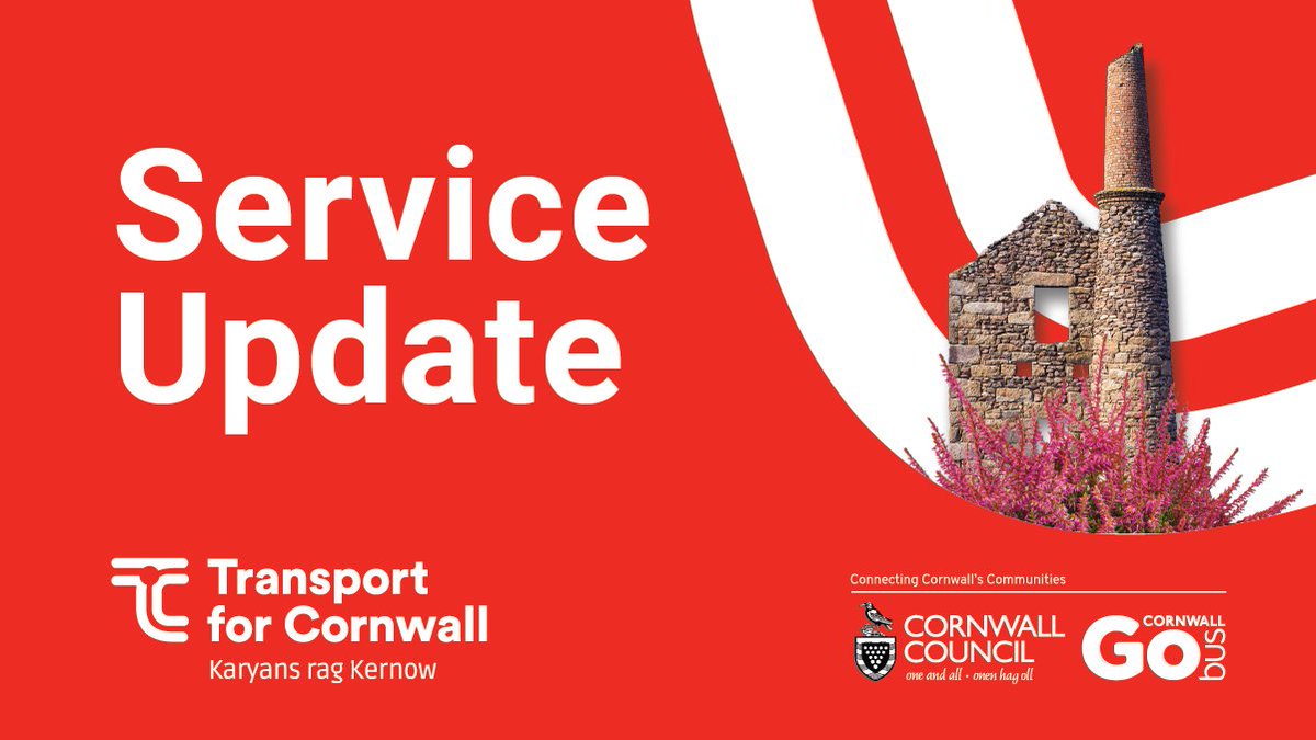 GoCornwallBuses's tweet photo. At 1645: Services #TFC25 #TFC30 both have 14 minute delays in St Austell. The #TFC11A services have 8 minute delays and #TFC93 10 minutes towards Newquay bus station. #TFC47 is 29 minutes late in Camborne and #TFC50 is 12 minutes late at St Mawes. #TFC85 9 minutes late at Truro. https://t.co/Ir50yJqPNm