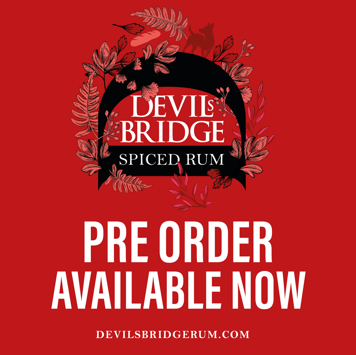 😈 PRE-ORDER AVAILABLE NOW 😈

You’re all lucky devils… you can now pre-order your bottle of Devil’s Bridge Spiced Rum. We are delighted to be launching to the nation on 31st October.

Visit devilsbridgerum.com to place your order now!