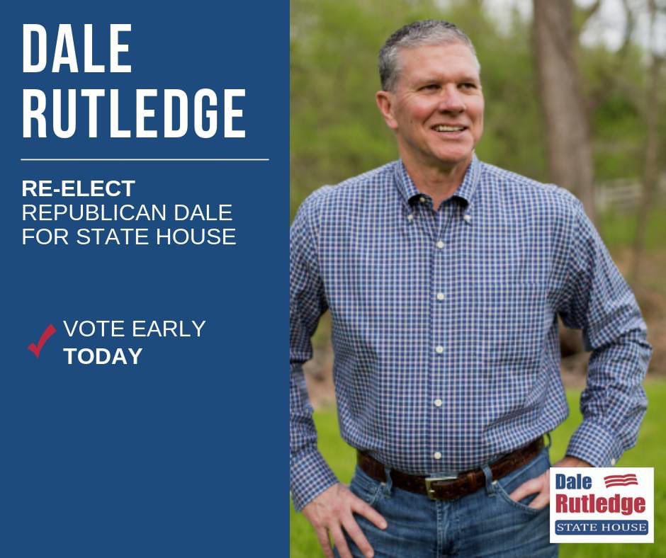 dalerutledge's tweet image. Early voting starts today!  
I’m asking for your support. Click on the link to view your early voting locations/times and see a sample ballot.

mvp.sos.ga.gov

#daleforstatehouse #gapol #2020election