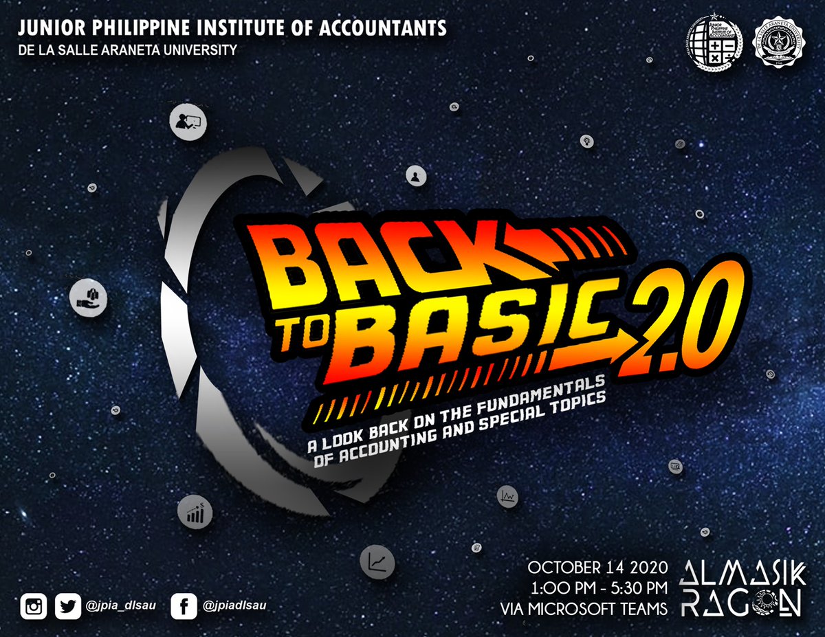 jpia_dlsau's tweet photo. The income statement is also referred as...
The normal balance of Accounts Payable is ...
The most liquid assets are ..
Having a hard time mastering the basics?
Better get ready to learn!
See you there, future CPAs!
#BTOB2.0
#FUNDAMENTALS
#BACKTOBASICS
#JPIADLSAU
#ALMASIKRAGON https://t.co/hcv5wgPidJ
