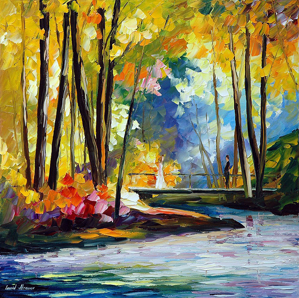 MasterinM's tweet photo. MORNING STREAM — Pintura al oleo de Leonid Afremov https://t.co/mZulY4715j https://t.co/Uoy87t9byt