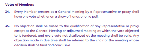 So clubs all get in a room and vote on any major league changes?Exactly. There's 4 meetings a year. Each club gets one vote at the meeting. You stick your hand up if you agree & they count the hands (proper old school).