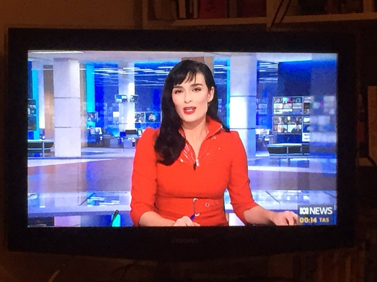 Eliza Barr On Twitter Pleased To See More And More People Are Discovering The Unmitigated Fabulousness Of Mariam Saab The Abc Evening Newsreader Who Has Probably The Most Spectacular Wardrobe In Australian