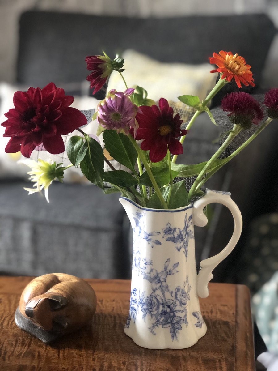 Just a few garden flowers to delight your day #florist #weddingflorist #britishflowers