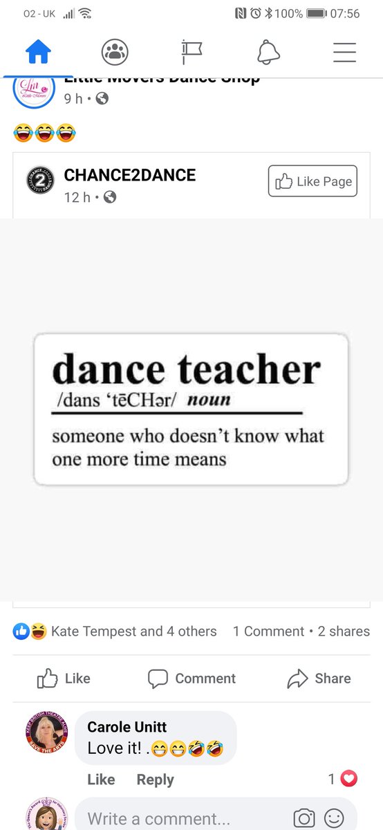 True! Ask the y10 GCSE Dance Class!