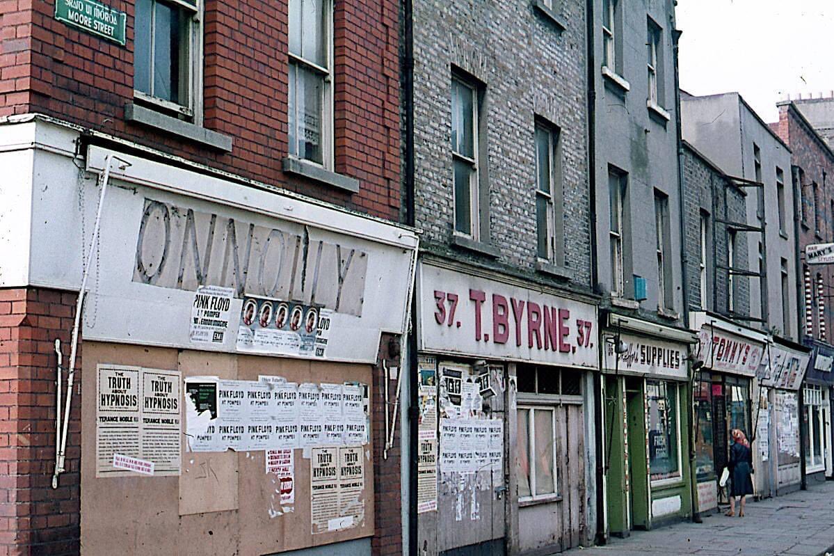 Part 3 -> Moore Street in 1972. Photos sent courtesy of Michael Foley.