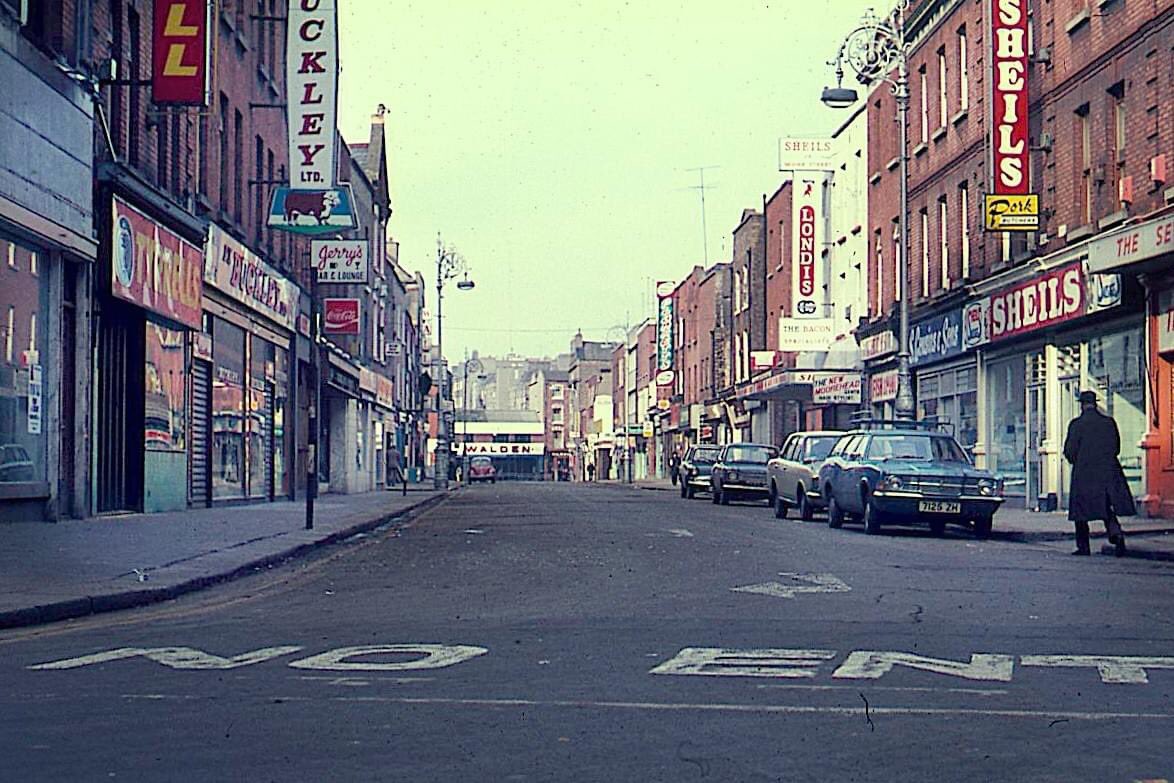 Part 1 -> Moore Street in 1972. Photos sent courtesy of Michael Foley.
