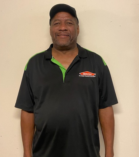 It's Meet our Employees Monday! Anthony Jackson was born in Moses Lake, WA but was raised in San Marcos, TX. He's worked for SERVPRO for nearly 5 yrs. This former Army Veteran has a WRT &amp; Mold Worker Certification. He received an award for the 2019 Best Technician of the Year