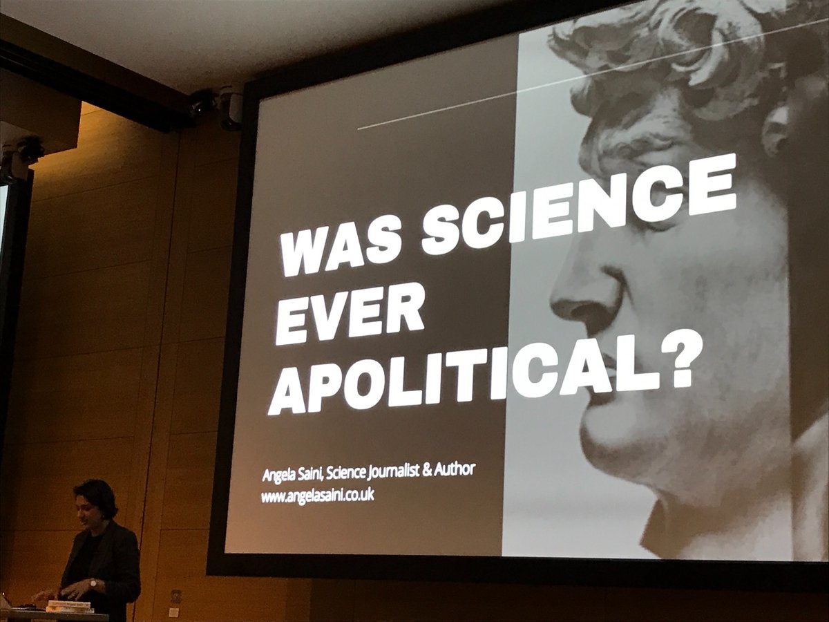HafallaMaria's tweet photo. I've just attended my first in-person, socially distanced lecture since the pandemic, and it was a thought-provoking Insight Lecture by #AngelaSaini @TheCrick that was organised by our #EDI committee and #AthenaSWAN steering group.

@CrickEDI https://t.co/lCs2onTpn2