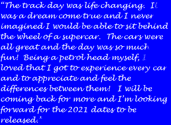 ablenetuk's tweet photo. Thank you Ghazi for your kind words below. I look forward to seeing you again at one of our 'life changing' Disabled and Blind Supercar Drive Days. Stay safe, Paul
#lifewithoutlimits
#SunriseMedical https://t.co/hb6WjI9W6x