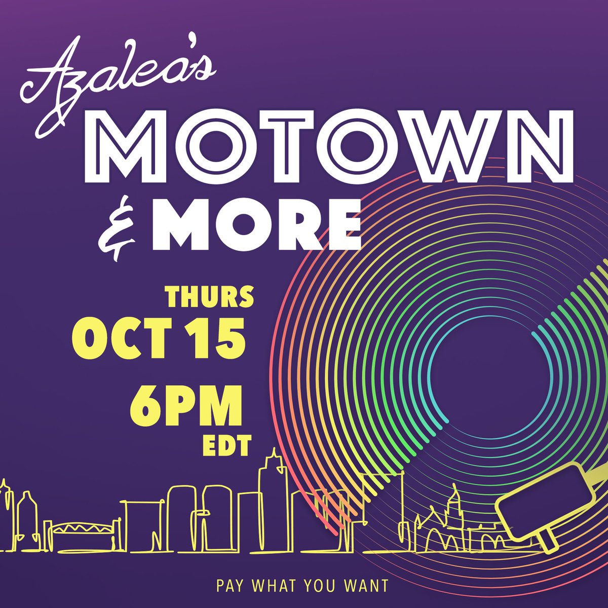 TICKET LINK 🎫 IN BIO @azaleamusic 

Only 17 tickets available. Grab yours now for “Whatever you want to pay”.

When you purchase a ticket you will receive a “re-watch link” so you can watch at your convenience even if you can’t make it to the live show. 😊😉