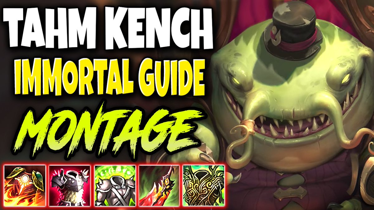 BaLoRi on Twitter: "Time to Unbench IMMORTAL KENCH - Best Tahm Kench Build Guide League of Legends Montage #01 https://t.co/bANV3pMVq2 https://t.co/89ARM4Tl69" / Twitter