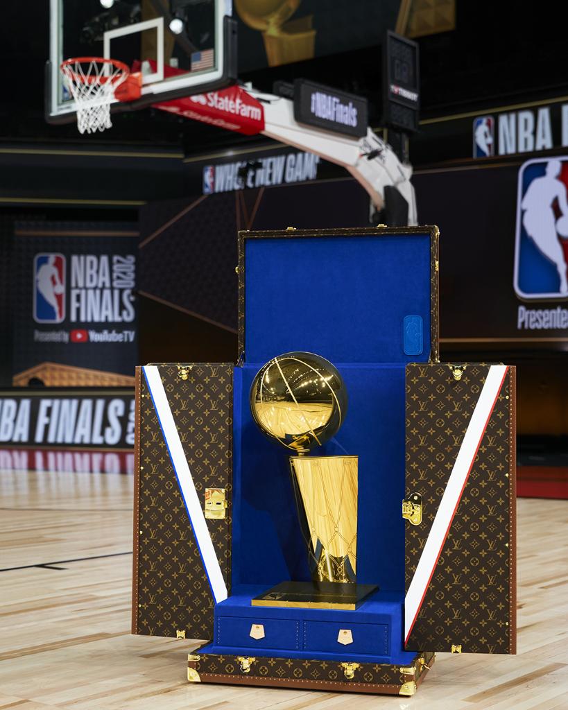 Louis Vuitton on X: Congratulations to the 2020 #NBAFinals Champions. For  the first time, this year's winning team was awarded the @NBA Larry O'Brien  Trophy in a bespoke #LouisVuitton Travel Case. Learn