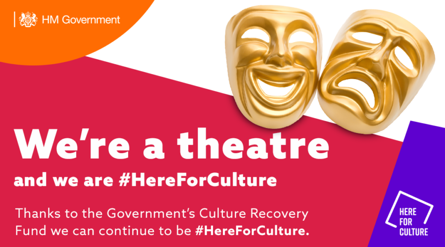 We are so delighted to have received a grant from the #culturalrecoveryfund for our beautiful #theatre. Thank you so much to @ace_national @dcms and @hmtreasury for being #HereForCulture #torbay #Devon