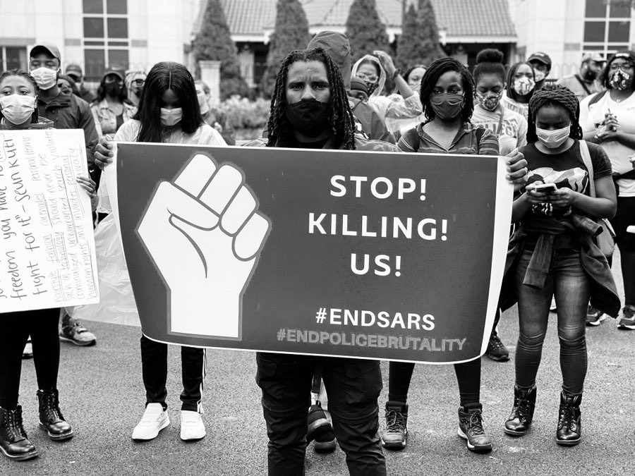 Nollycasting's tweet photo. The answer to injustice is not to silence the critic but to end the injustice - Paul Robeson 

#EndSARS #SarsMustGo #EndPoliceBrutalityinNigeria #5for5 #ReformNigeriaPolice https://t.co/ZgeAnQE0Oh