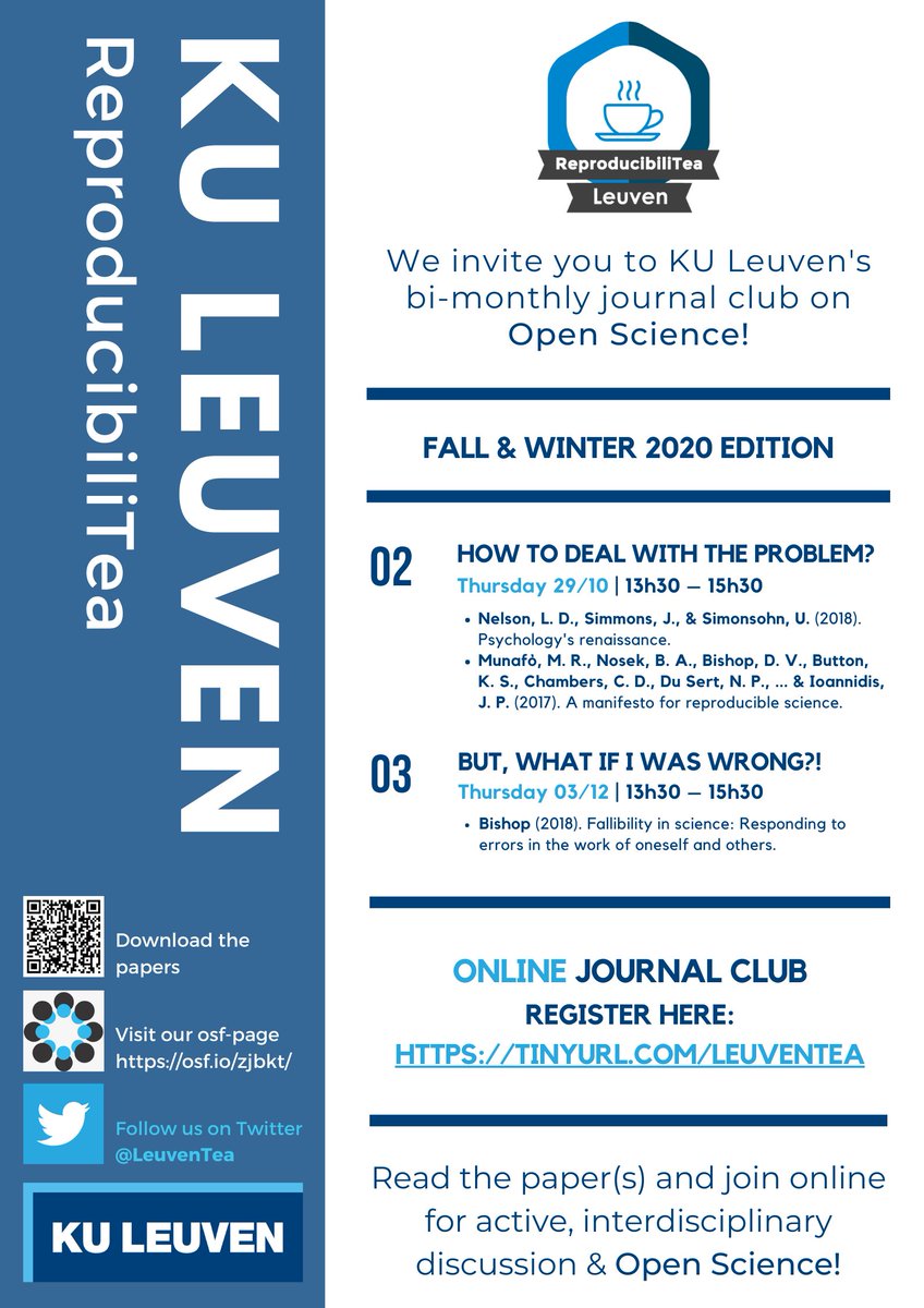 ReproducibiliTea Leuven tweet media