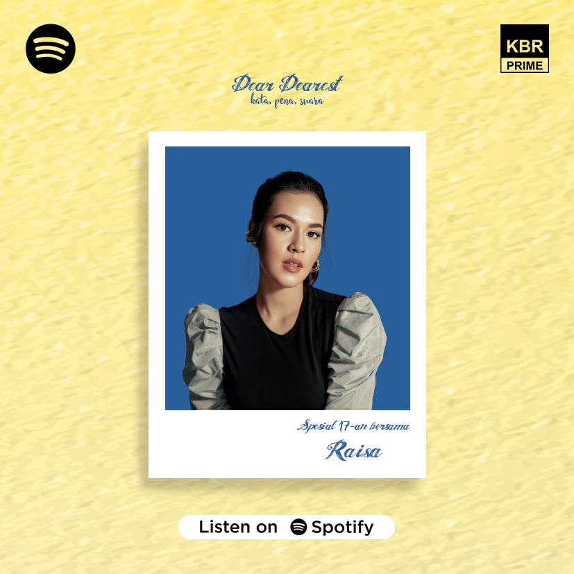 DearDearestPod's tweet photo. "How love is about giving and to be understood is a privilege."
Ep 3 - Raisa Andriana @raisa6690
Kata, pena, suara
This is Dear Dearest
#PodcastDearDearest
#SobatPodcastSpotify
#Anchorfm https://t.co/tGWx0hX1YZ