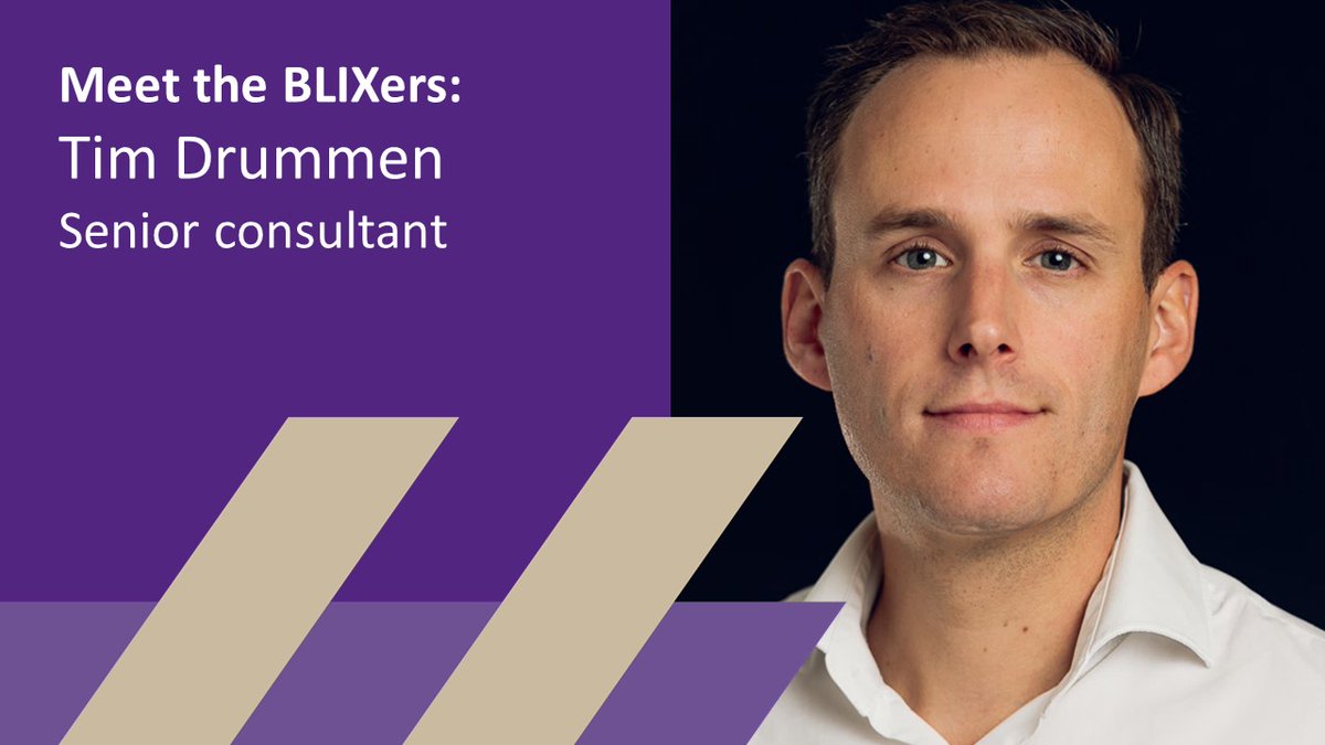 Meet the BLIXers:

Tim Drummen is one of our senior consultants for offshore wind projects, with over 10 years of experience in geotechnical engineering and business development.