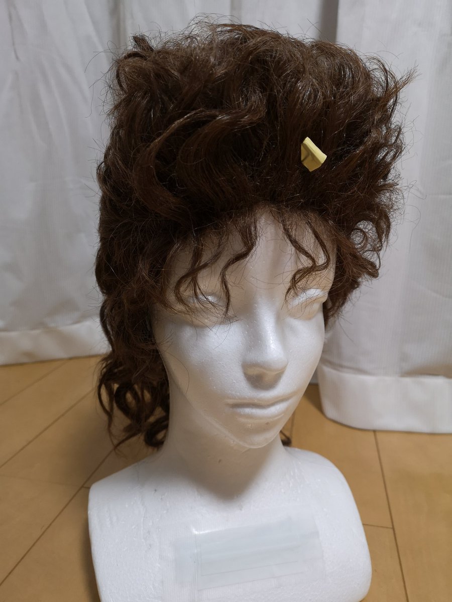 nagi_nagio's tweet photo. ミュージカル『#フラッシュダンス』が昨日全公演���わったんですが、ヘアメイクさんから「これ、冨沢からです」と、誕生日プレゼントに役でやってたハリーのカツラを頂いた！！すげー！これでいつでもハリーになれる😁ディランとハリーの共演もYouTubeなどで出来るかも。ありがとう〜いい〜カツラです！ https://t.co/ctfNAz8lrb