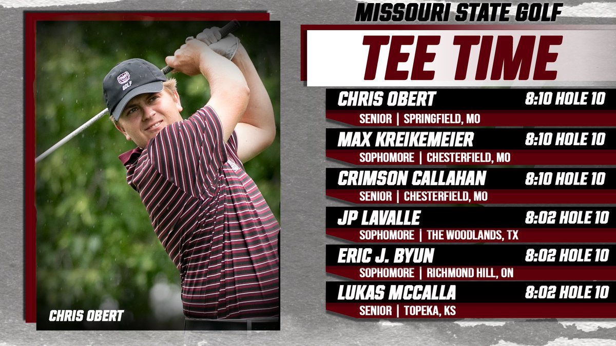 Missouri State Men’s Golf tweet media