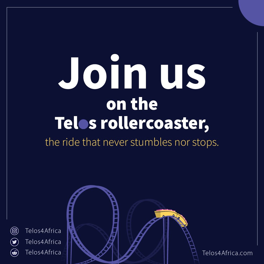 Our mission remains the same, spread and educate more Africans about the blockchain technology using Telos blockchain as a case study. Our community is growing and we are about to resume what we do.

Join us on our quest Telos4africa.com
#Telos #Telos4africa #Blockchain