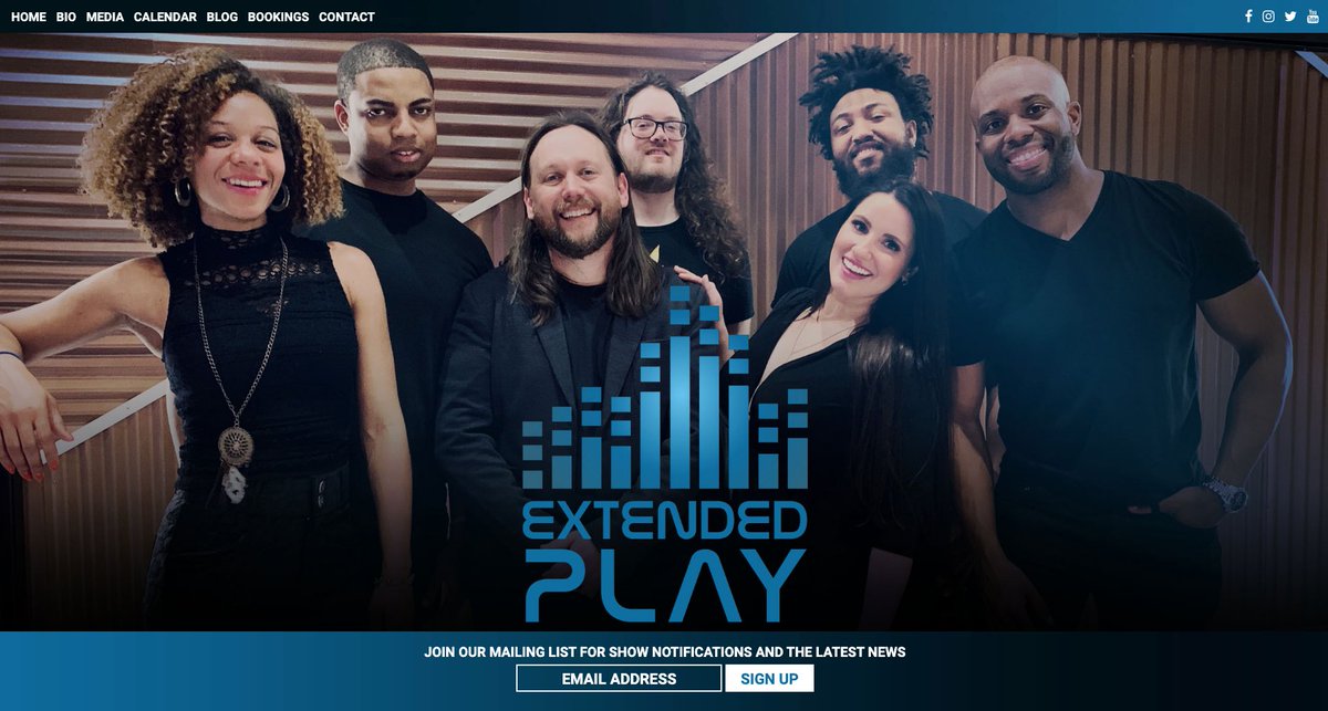ElectricKiwi's tweet photo. Excited to share a new website for @play_extended based in Dallas, TX! It's been great working with them and grateful to @cmillzmusic for recommending me! 🎶

💻 https://t.co/zXfm6GWWh6 https://t.co/QSzdfsAlS7