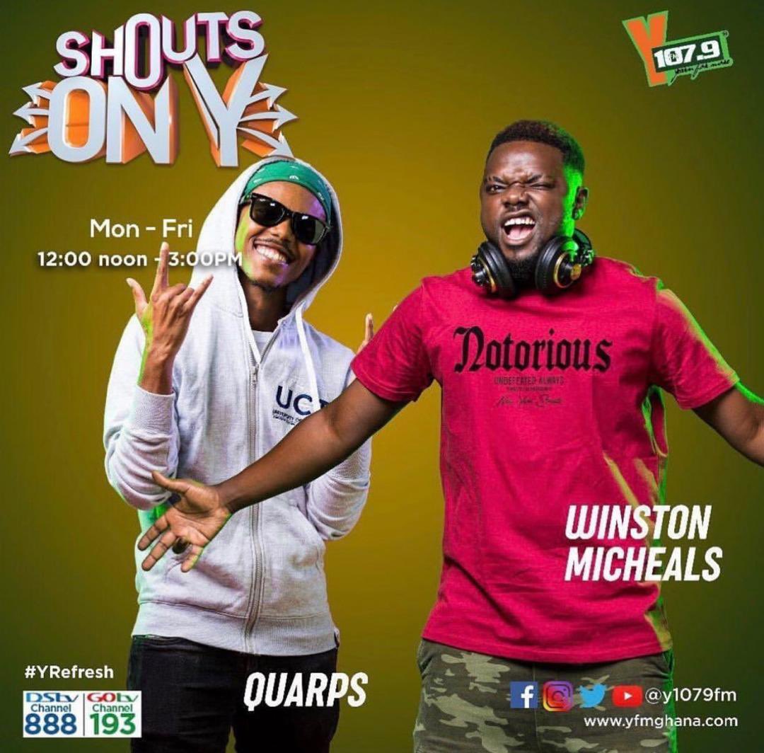 Y1079FM's tweet image. #ShoutsonY is on w/ @winstonmicheals x @quarpshansen on Y107.9FM  tune in 
#CashFlowMonday