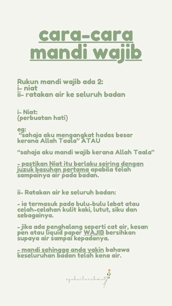 Mudin On Twitter Urut Si Syuhailarahmat Better Mandi Wajib Dulu Sebab Badan Kita Dah Kotor Kalau Ngan Sabun Tu Boleh Je Means Niat Mandi Wajib Dahulukan Anggota Belah Kanan Tu And Sabun