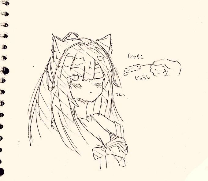#アズールレーン
ここまでねこ扱いすると流石にちょっと拗ねる 