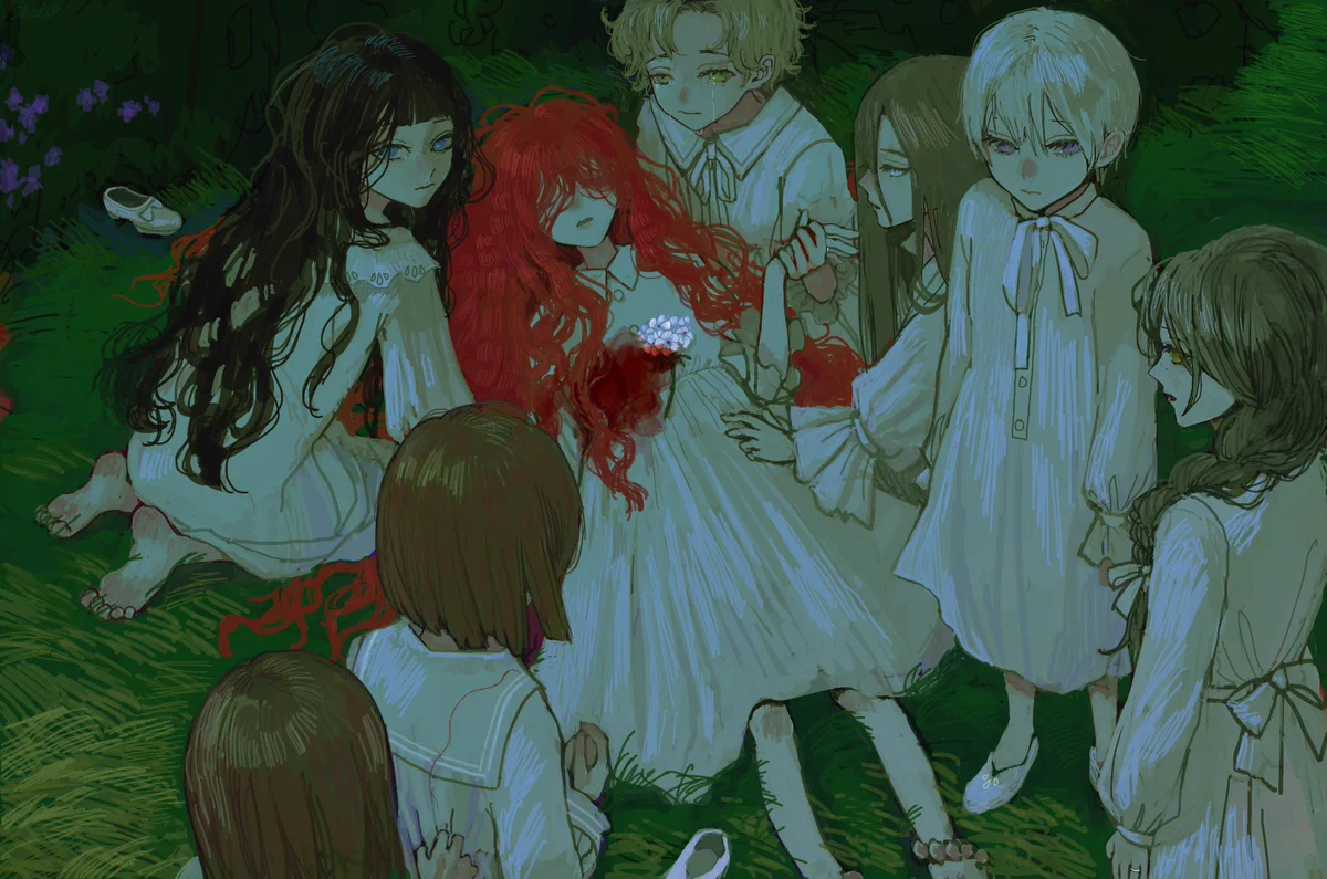 犯人は誰でしょう？ 4枚のイラストから推理してみて下さい。