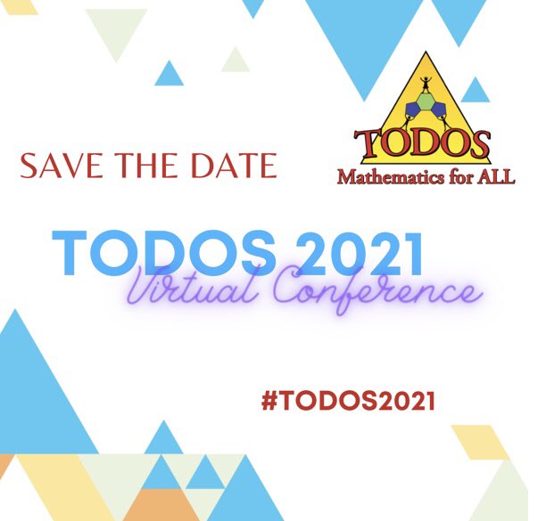 movedtoblusky's tweet image. .@OhioCTM Win a three-year membership to TODOS: Mathematics for ALL plus a complimentary registration to the #TODOS2021 Virtual Conference. Stop by the #TODOSmath booth at #OCTM2020🙌🏼