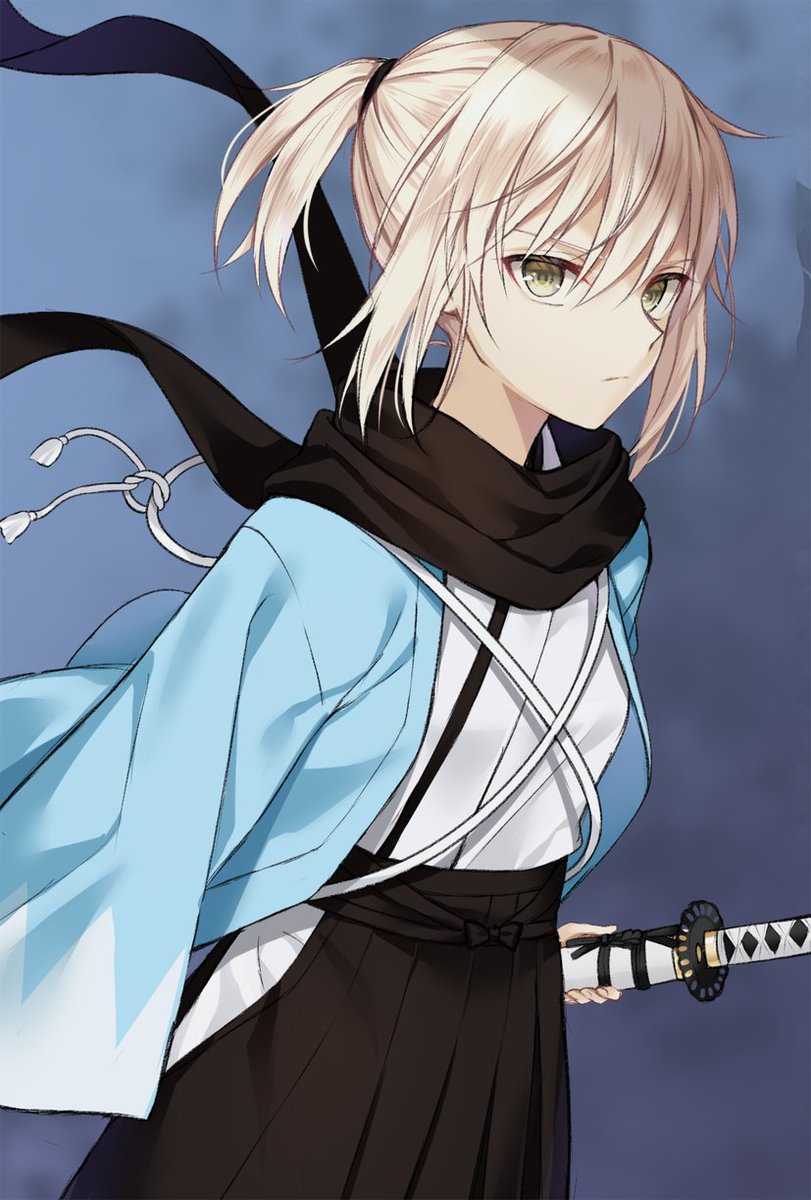 ポニテ沖田さん 榊しののイラスト