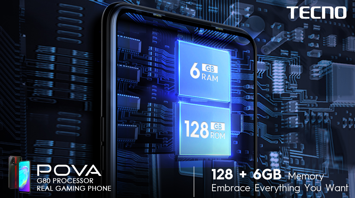 TecnoMobilePK's tweet photo. With 128GB + 6GB Memory #POVA has ample space to store anything! Only 3 days left so stay tuned our device is launching very soon to smoothen your experience, available exclusively on https://t.co/FCthANdzKA 
#RealGamingPhone #G80Processor #CubeOnline https://t.co/3cxcvPReDb
