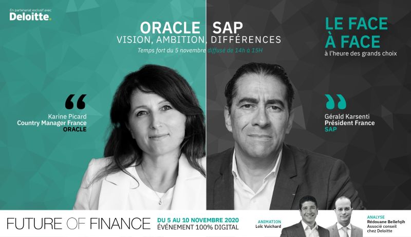 KarinePicard92's tweet photo. 💡Débat #Oracle #SAP : entre ambitions, visions et divergences…

Dans ce contexte de crise sanitaire, il est encore plus crucial de faire un choix éclairé pour son organisation.

🗓️RDV pour un débat sans taboo le 5 nov à 14h sur https://t.co/95qUY2NDww

💥#ERP #Cloud #TransfoNum https://t.co/0op81g8f8I