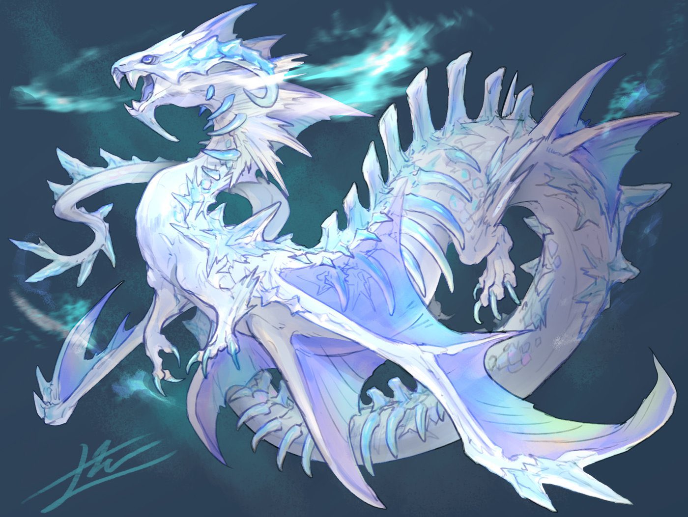 ドラゴンのイラストだけで興味を持ってくれる方へ届け Twitter Search Twitter