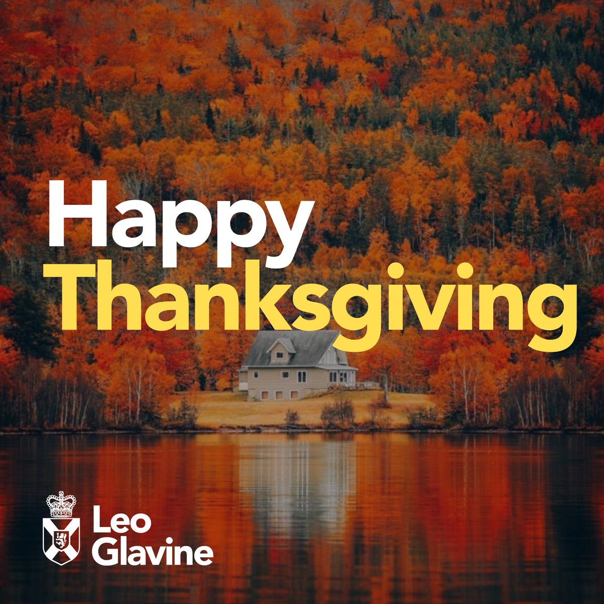 We gather on this day to be thankful for what we have, for the family we love, the friends we cherish - and for everything that is still to come. From my family to yours – Happy Thanksgiving!