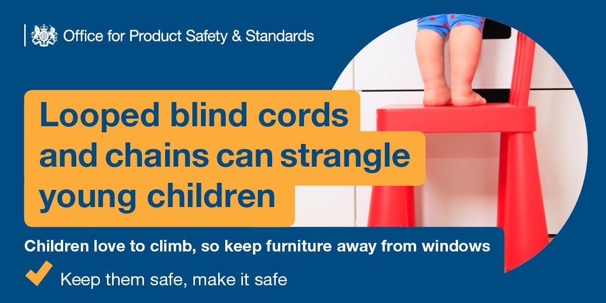 Strangulation happens quickly and silently #blindcordsafety