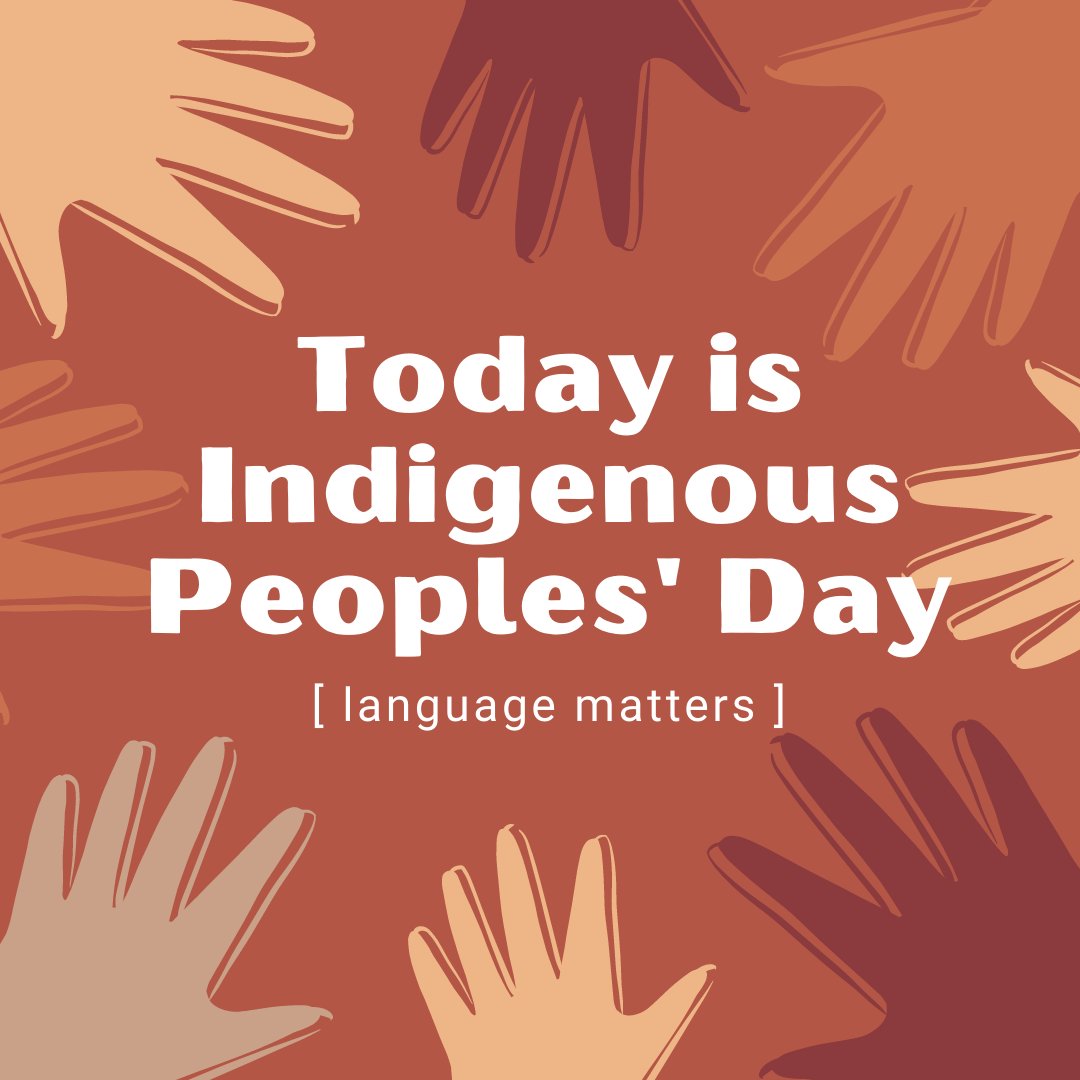 Today we honor the indigenous peoples and cultures of the United States. Please join me by using the resources linked below to expand your understanding about the history and culture of the indigenous peoples as well as the land upon which we live.