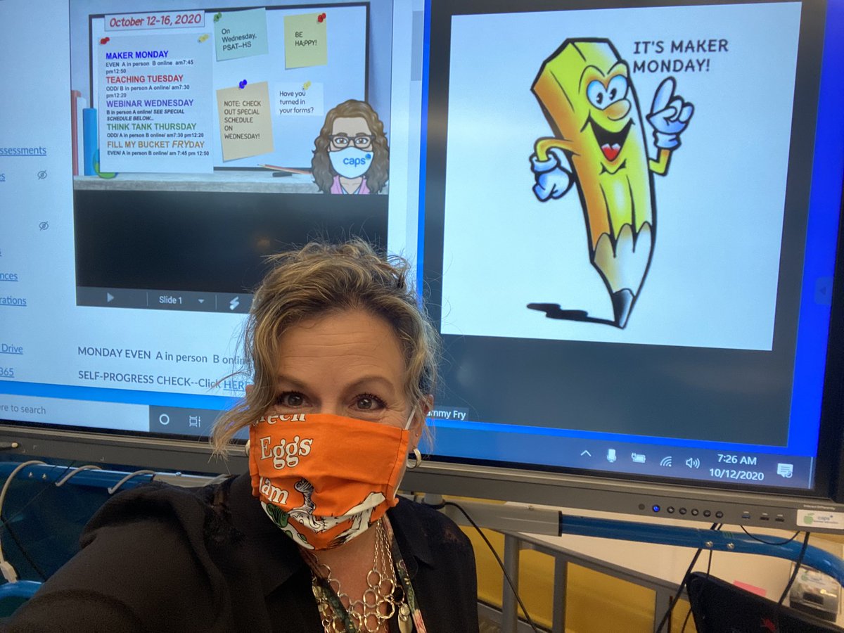 Dr. Tammy Estes Fry Ware (@tammyfry) on Twitter photo Ready to greet our studio audience and those in the home audience! It’s Maker Monday. Music choice today: Monday, Monday by The Mamas and The Papas @BVCAPS <a href="/wevegotclass/">Blue Valley CAPS Teacher Ed</a> <a href="/EducatorsRising/">Educators Rising</a> <a href="/edrisingks/">Educators Rising Kansas</a> #capsnet Ready to greet our studio audience and those in the home audience! It’s Maker Monday. Music choice today: Monday, Monday by The Mamas and The Papas @BVCAPS <a href="/wevegotclass/">Blue Valley CAPS Teacher Ed</a> <a href="/EducatorsRising/">Educators Rising</a> <a href="/edrisingks/">Educators Rising Kansas</a> #capsnet
