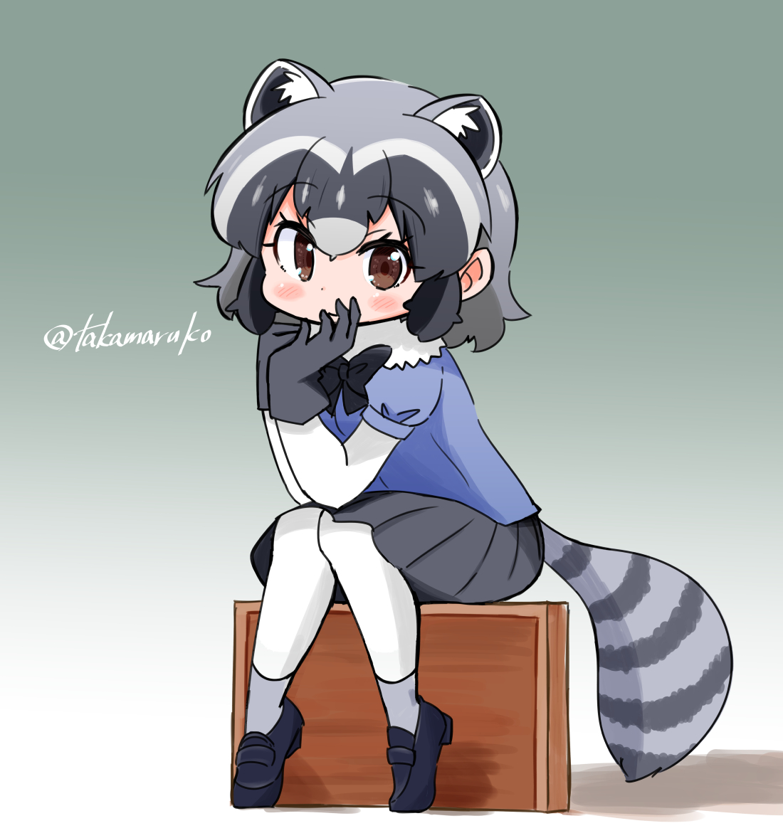 アライグマ(けものフレンズ) 「#画像を4枚晒したらrtがきてフォロワーがぶわーって増えると聞いて
アライさんが」|たかまるのイラスト