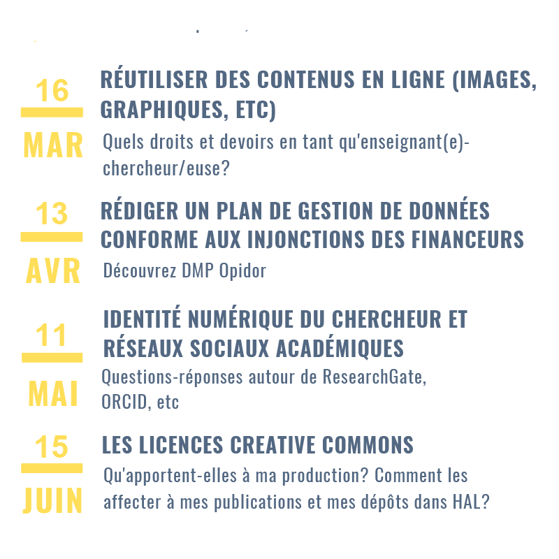 Mines_Paris's tweet photo. Les Cafés Doc organisés par la @bib_MinesParis reprennent du service pour une nouvelle saison !
Découvrez la programmation 2020-2021 et venez  échanger sur des outils et pratiques le temps d'un ☕ (offert).
📅Rendez-vous le 13 octobre pour le premier de l'année #ColDocPSL https://t.co/fv3h8K0ASL