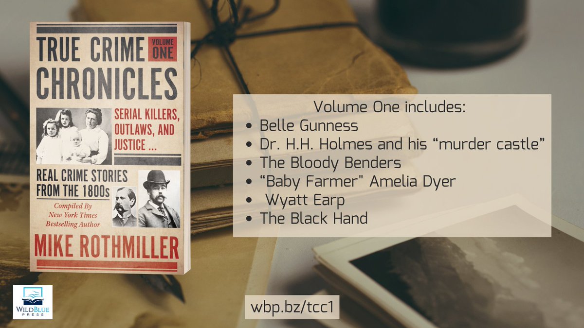 TRUE CRIME CHRONICLES allows you to accompany reporters of the 1800s: visiting the crime scenes, interviewing witnesses, and penning the stories of #murder, lynchings, evil, and swift frontier justice. Jump back in time: wbp.bz/tcc1a
#truecrime #preorder #serialkillers