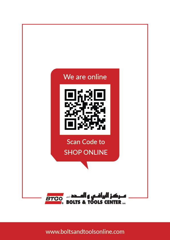 BoltsTools's tweet image. Scan and Shop Online.

#qrcode #qrscanner #boltsandtools #qatar, #bolt, #bolts, #Screws, #hexbolt, #boltsandtools